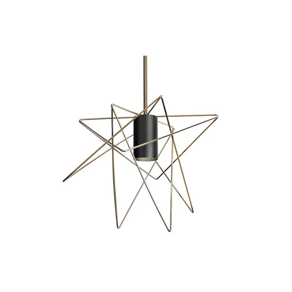 samengestelde_lichts_hang_1-1.webp New Straluma Samengestelde 5-lichts hanglamp met diverse kappen zwart/goud