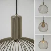 scandinavische_draad_hang_3.webp Cheap Straluma Scandinavische draad hanglamp mat zand 50 cm