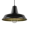 scandinavische_hanglamp_z_0.webp Clearance Straluma Scandinavische hanglamp zwart met goud 36 cm