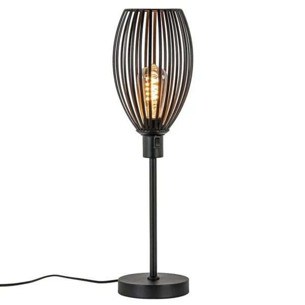 Best Straluma Scandinavische tafellamp mat zwart
