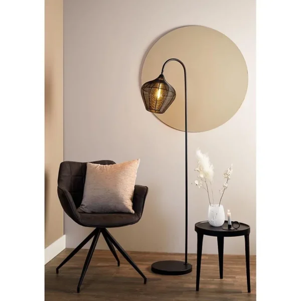 Cheap Straluma Scandinavische vloerlamp Alvaro mat zwart