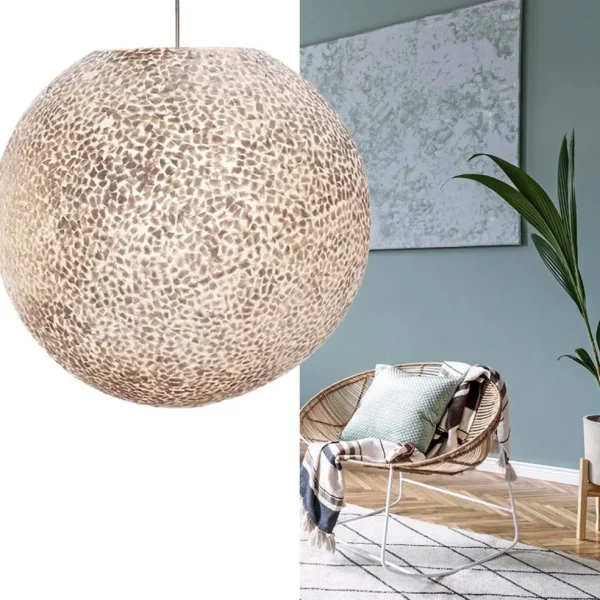 schelpen_hanglamp_bol__cm_4.webp Shop Straluma Schelpen hanglamp bol 40 cm wit/parelmoer
