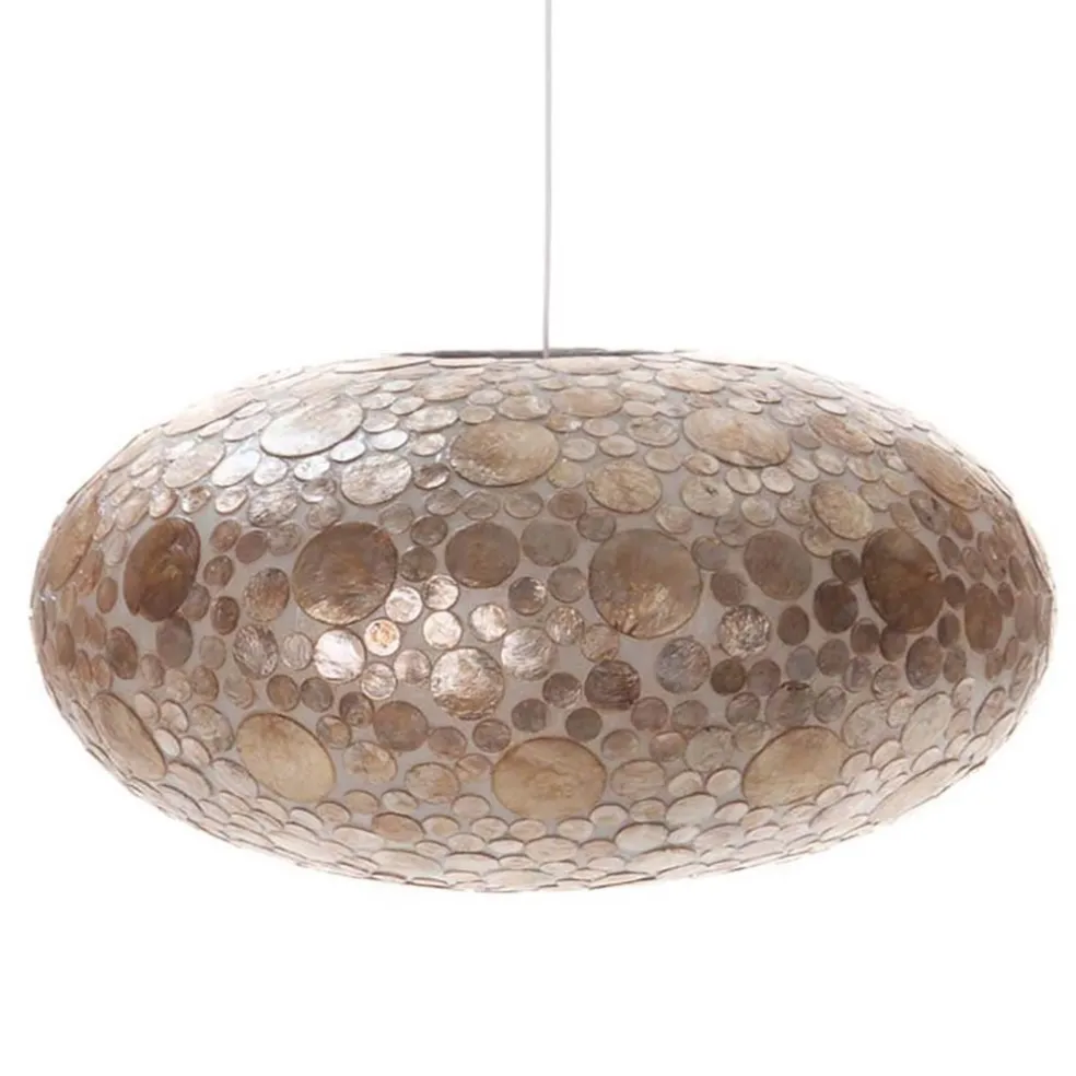 schelpen_hanglamp_coin_go_0.webp Hot Straluma Schelpen hanglamp coin goudbruin groot