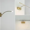 schilderij_wandlamp_brons_1.webp Best Straluma Schilderij wandlamp brons met dimbaar LED
