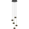 sfeervolle_lichts_hanglam_0.webp Store Straluma Sfeervolle 5-lichts hanglamp zwart/champagne inclusief LED