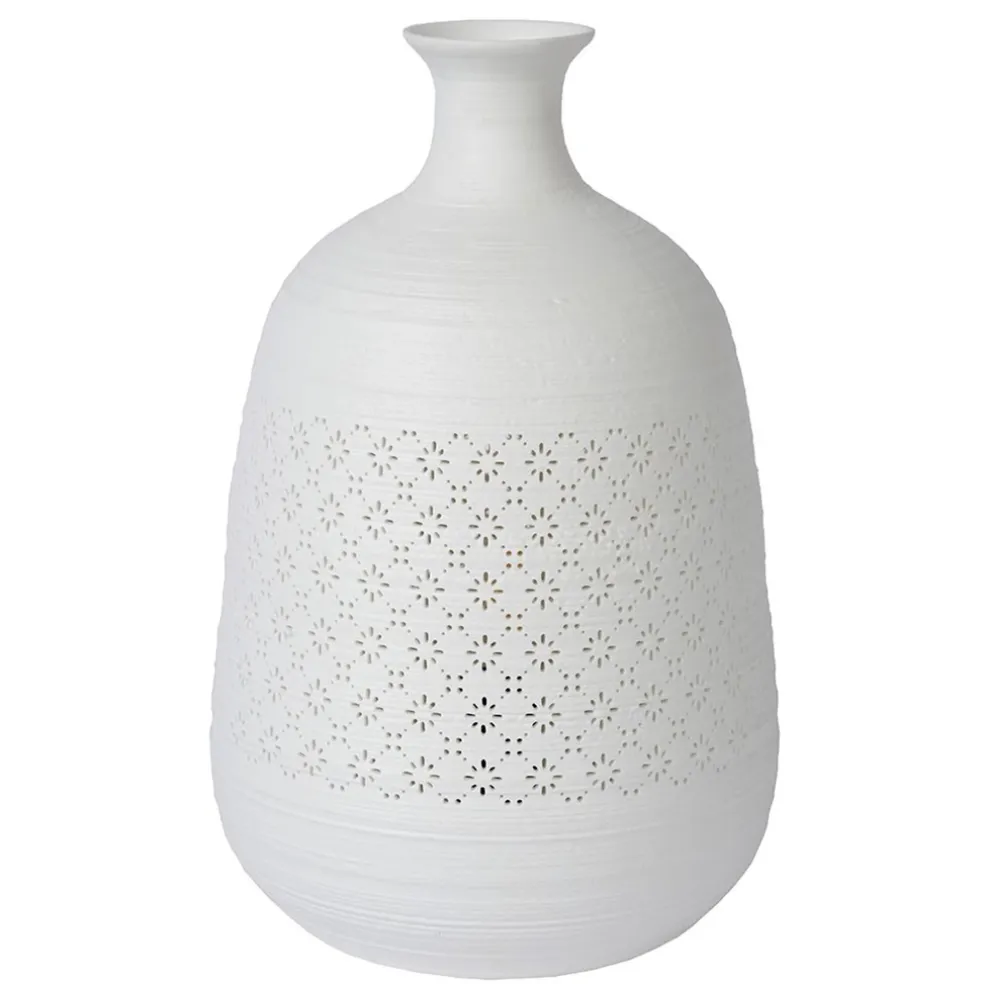 Best Straluma Sfeervolle tafellamp wit porselein decoratief