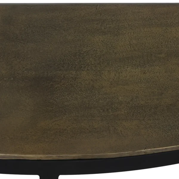 Online Straluma Sidetable Peto antiek brons met zwart 100x42x76 cm