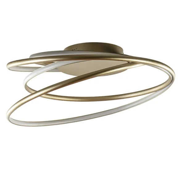 sierlijke_led_plafondlamp_0.webp Outlet Straluma Sierlijke LED plafondlamp ringen goud