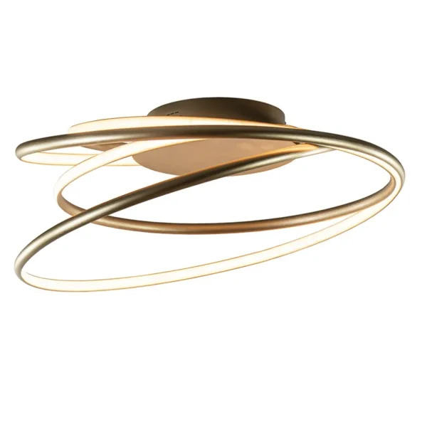 sierlijke_led_plafondlamp_1.webp Outlet Straluma Sierlijke LED plafondlamp ringen goud