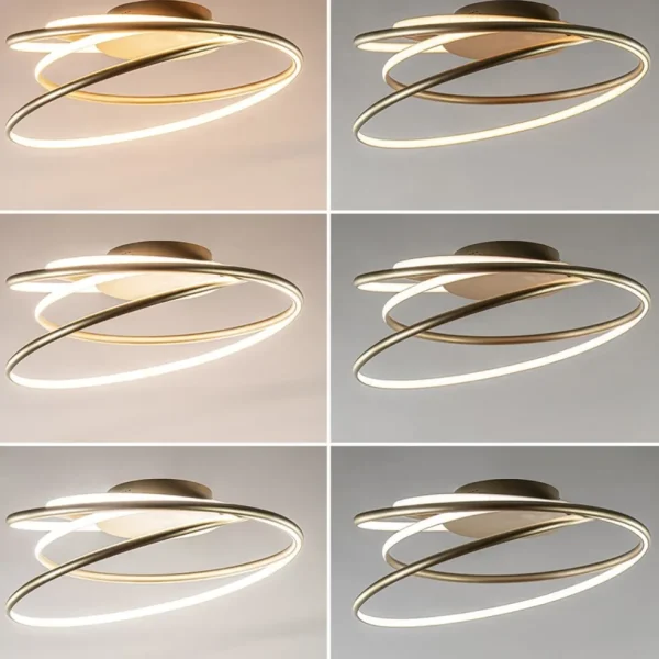 sierlijke_led_plafondlamp_3.webp Outlet Straluma Sierlijke LED plafondlamp ringen goud