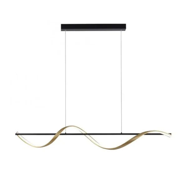 New Straluma Smart hanglamp antraciet/goud inclusief remote