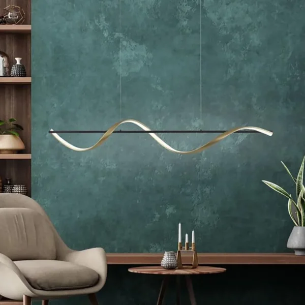 New Straluma Smart hanglamp antraciet/goud inclusief remote