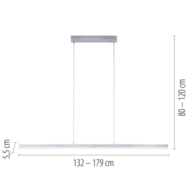 Sale Straluma Smart hanglamp balk verstelbaar aluminium