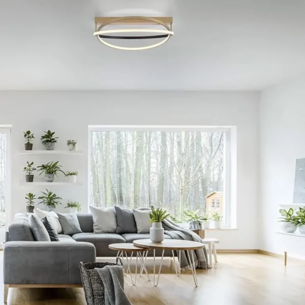 smart_plafondlamp_led_gou_4.webp Flash Sale Straluma Smart Plafondlamp LED goud verstelbaar