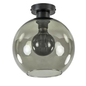 Discount Straluma Smoke glazen plafondlamp globe 25 cm