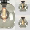 Discount Straluma Smoke glazen plafondlamp globe 25 cm