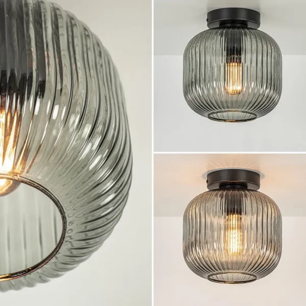 smoke_glazen_plafondlamp__3.webp Online Straluma Smoke glazen plafondlamp met zwarte bevestiging