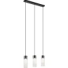 speelse_hanglamp_zwart_me_1.webp Flash Sale Straluma Speelse hanglamp zwart met helder glas 3-lichts
