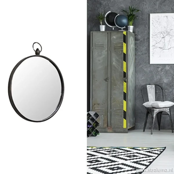 Flash Sale Straluma Spiegel rond zink 51cm