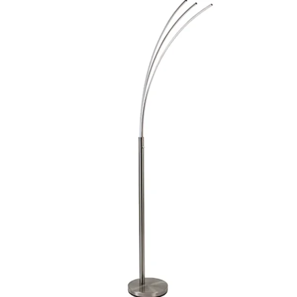 New Straluma Staal boog vloerlamp LED dimbaar