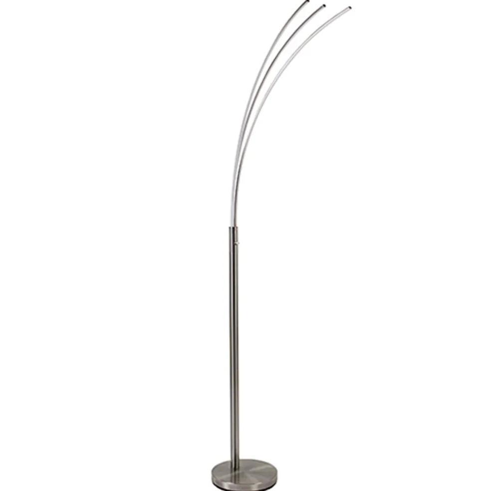 New Straluma Staal boog vloerlamp LED dimbaar