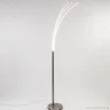 New Straluma Staal boog vloerlamp LED dimbaar