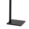 staande_schemerlamp_mat_z_3.webp Clearance Straluma Staande schemerlamp mat zwart met linnen kap