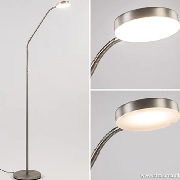 stalen_leesvloerlamp_led__1.webp Online Straluma Stalen lees/vloerlamp LED dim to warm