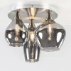 stijlvolle_plafondlamp_ni_1.webp Clearance Straluma Stijlvolle plafondlamp nikkel mat met smoke glas