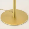 New Straluma Stijlvolle tafellamp mat goud met wit glas