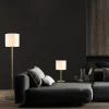 New Straluma Stijlvolle tafellamp mat goud met wit glas