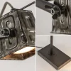 Clearance Straluma Stoere industriele tafel/bureaulamp black steel