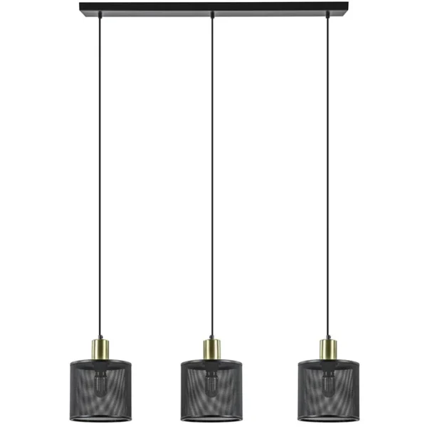 stoere_lichts_hanglamp_ma_0.webp Clearance Straluma Stoere 3-lichts hanglamp mat zwart met goud