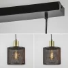 stoere_lichts_hanglamp_ma_3.webp Clearance Straluma Stoere 3-lichts hanglamp mat zwart met goud