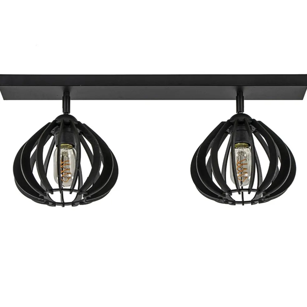 stoere_lichts_plafondlamp_0.webp Flash Sale Straluma Stoere 2-lichts plafondlamp met houten kappen zwart