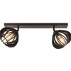 stoere_lichts_plafondlamp_1.webp Flash Sale Straluma Stoere 2-lichts plafondlamp met houten kappen zwart