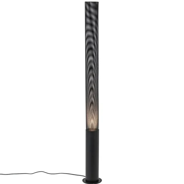 Cheap Straluma Stoere vloerlamp cilinder zwart met spot