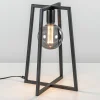Discount Straluma Stoere zwarte tafellamp frame