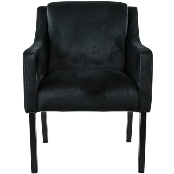 stoffen_armstoel_zwart_me_1.webp Store Straluma Stoffen armstoel zwart met zwarte poot