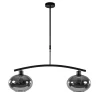 strak_klassieke_hanglamp__0-1.webp Best Sale Straluma Strak klassieke hanglamp zwart met smoke glas