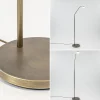 Hot Straluma Strak klassieke LED leeslamp brons dim to warm