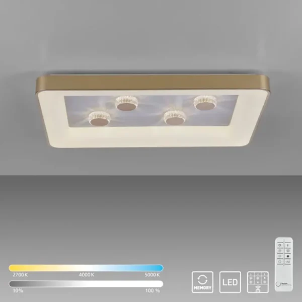 strak_klassieke_led_plafo_1-1.webp Sale Straluma Strak klassieke LED plafondlamp goud met kristaleffect