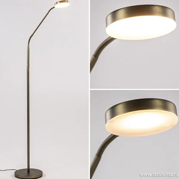 strak_klassieke_leeslamp__1.webp New Straluma Strak klassieke leeslamp brons dimbaar