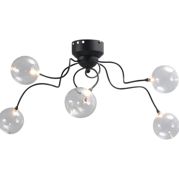 strak_klassieke_plafondla_0.webp Fashion Straluma Strak klassieke plafondlamp LED met helder glas