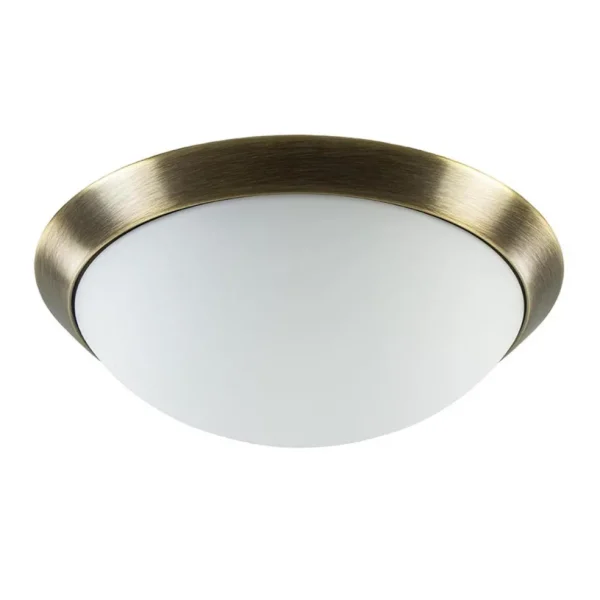 strak_klassieke_plafonnir_0.webp Flash Sale Straluma Strak klassieke plafonnière brons met mat wit glas