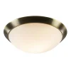 strak_klassieke_plafonnir_1.webp Flash Sale Straluma Strak klassieke plafonnière brons met mat wit glas
