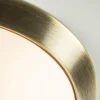 strak_klassieke_plafonnir_3.webp Flash Sale Straluma Strak klassieke plafonnière brons met mat wit glas