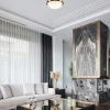 strak_klassieke_plafonnir_4.webp Flash Sale Straluma Strak klassieke plafonnière brons met mat wit glas