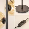 Best Sale Straluma Strak klassieke tafellamp zwart met amber glas