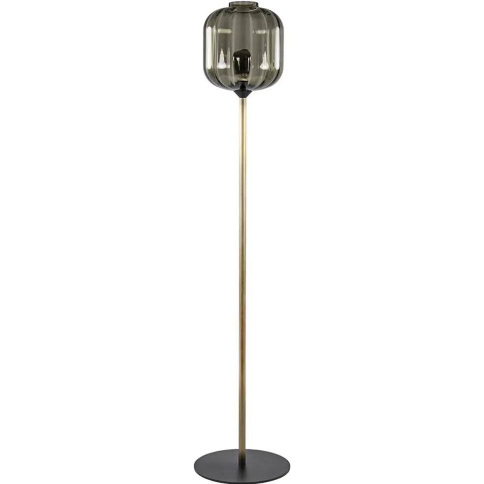 strak_klassieke_vloerlamp_0.webp Flash Sale Straluma Strak klassieke vloerlamp brons met zwart en smoke glas